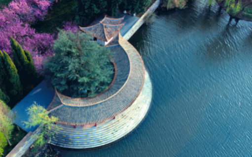 金地集团“上帝视角”系列海报，绝美又高级