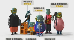 三星堆新出的摇滚盲盒，有点潮