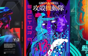 这样的海报设计，很赛博很朋克！