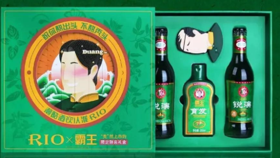 霸王卖酒了，网友：喝了能长头发吗？