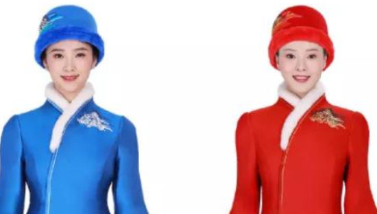 冬奥会颁奖礼服设计，绝了。。