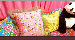 日本妹子成“中华元素”的狂热粉！东北大花布、鸳鸯桌布、囍字，跨次元混搭！