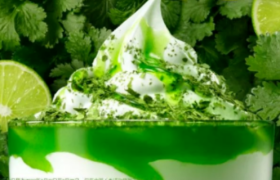 麦当劳香菜味冰激凌？yue~