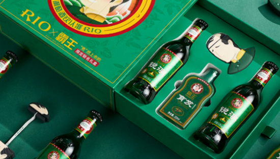 霸王和RIO“秃”然联名，祝你熬出头不再熬秃头