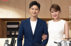 田亮、叶一茜成为九阳炊具代言人