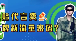 索赔代言费！品牌新流量密码