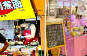 餐饮新传说：美女摆摊卖泡面，年赚100万！