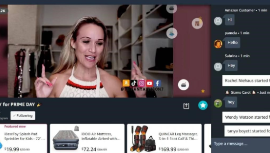 即使是亚马逊，直播带货也不给“面子”