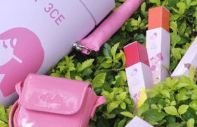 喜茶联名3CE推出夏日主题新品，浅试下女团风！