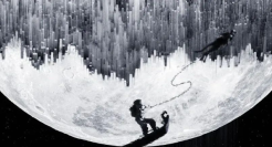 黄海操刀《独行月球》海报，氛围感拉满！