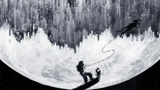 黄海操刀《独行月球》海报，氛围感拉满！