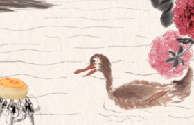 盒马×齐白石推出墨韵月饼，品味舌尖上的水墨丹青