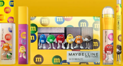 美宝莲联名m豆上新彩妆包装！趣味IP联动，给你点“颜色”瞧瞧！