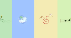 网易云音乐海报，极简得有点“过分”！