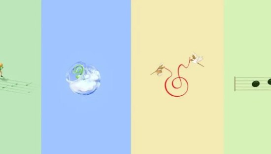 网易云音乐海报，极简得有点“过分”！