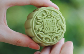 奈雪望月月饼礼盒设计，好一片金秋美景！