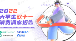 2022大学生双十一消费洞察报告