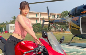 抖音机车女神，换种形式“恰饭”