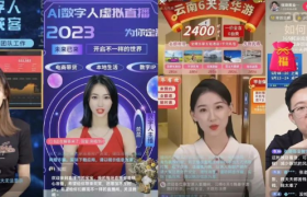 不翻车不嫌累，月成本仅200元：AI主播攻占直播间