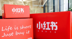 小红书向左，大众点评向右