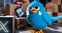 推特新logo撞脸特步，网友：不走寻常路