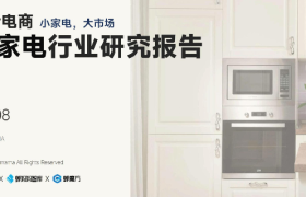 抖音电商小家电行业研究报告
