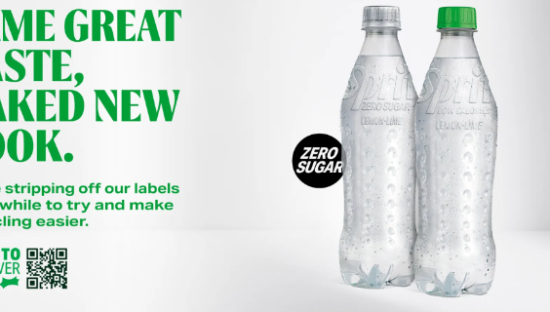 雪碧“裸奔”！采用“无标签”设计，这下我看谁还认识雪碧！