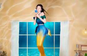 “内娱第一普女”美人鱼广告笑吐了，网友：一股鱼腥味！