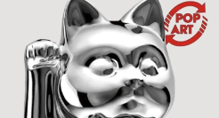 金属材质的海报运用，太高级了！