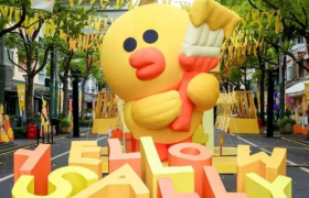 把城市地标行搬进上海大学路，LINE FRIENDS把City Walk玩出了新高度