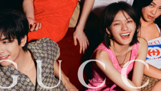 文淇、宋威龙与GUCCI一起演绎「再一次爱出发」