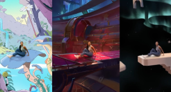 苹果创意广告，背景毫无违和感