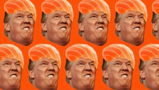 川普“站姐”火了！一张神级摄影刷爆全球网络！周边设计再次卖断货！川普：被设计师创飞的一生！