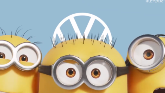 小黄人喜提新座驾，开着大众激情狂飙