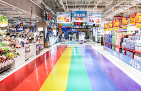 大润发奥运特辑，超市啦啦队登场