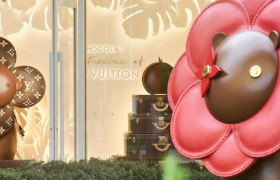 中国首家LV巧克力专卖店火爆开业