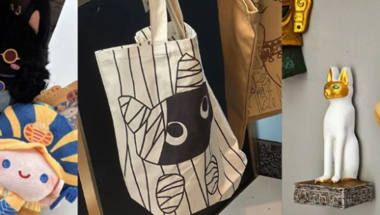 埃及文创设计火了！看展群众激情上演“夺命血拼”！网友：设计太好，使我钱包大出血！