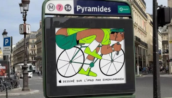 苹果这组奥运海报！好颠好好玩！