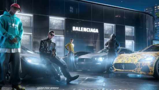 极品飞车x巴黎世家，感受速度与激情