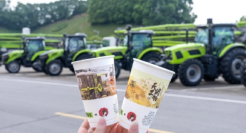 茶颜悦色x中联重科，开挖机开吊车