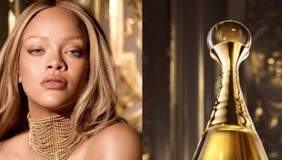 迪奥真我香水携手蕾哈娜，编织金色绮梦