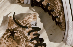 匡威携手 Stüssy 诠释野性蛇纹