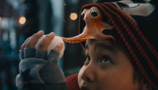 迪士尼圣诞短片：小男孩和章鱼的故事