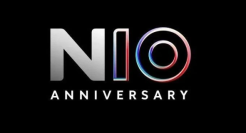 蔚来十周年纪念LOGO，设计很未来！