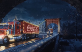 可口可乐：一支完全用AI做的圣诞广告