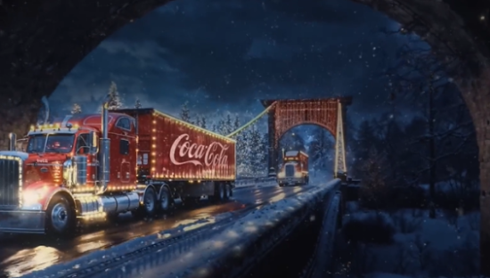 可口可乐：一支完全用AI做的圣诞广告