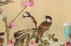 茶颜悦色在纸杯上办画展，杯身文案太绝了！