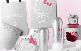 喜茶×Hello Kitty，永远年轻，永远Hello Kitty