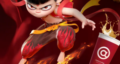 库迪版风火轮！全网第一个哪吒 2 联名饮品来了