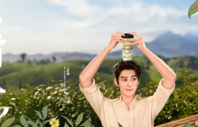 霸王茶姬携手王鹤棣，开启春日好状态